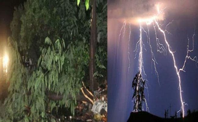 गिरिडीह : कहर बनकर गिरी बिजली पिता-पुत्र समेत छह की मौत