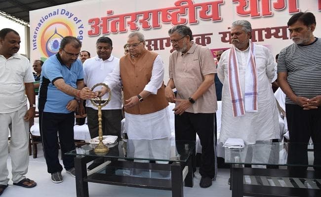 नीतीश और उनकी पार्टी जदयू के नेता इस बार भी अंतरराष्ट्रीय योग दिवस समारोह में नहीं हुए शामिल
