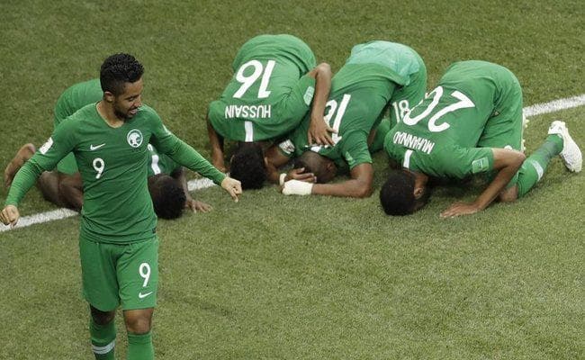 FIFA WC : सलीम के गोल से सऊदी अरब 2-1 से विजयी, सालाह की टीम मिस्र ग्रुप में अंतिम स्थान पर