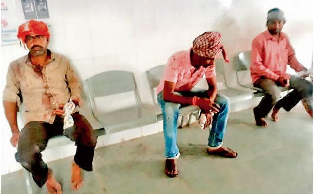 जमीन विवाद को ले मारपीट, 12 घायल