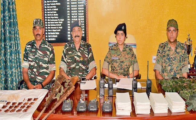 लुगू पहाड़ी के जंगल में मिला हथियार का जखीरा