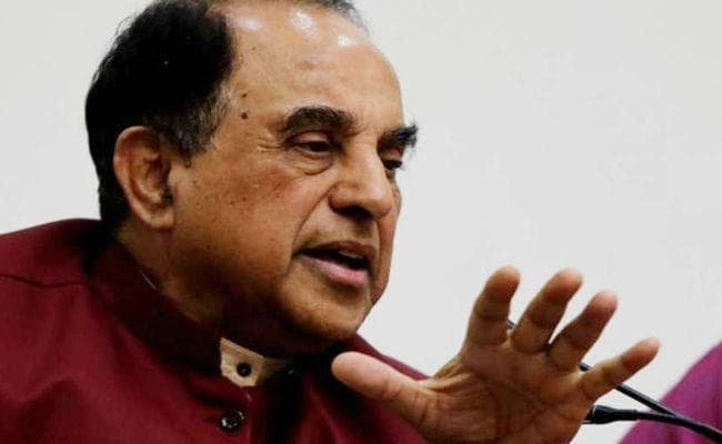 सुब्रमण्यम स्वामी ने केंद्र पर साधा निशाना, कहा- ट्विटर पर उपलब्ध है सरकार की सीलबंद रिपोर्ट