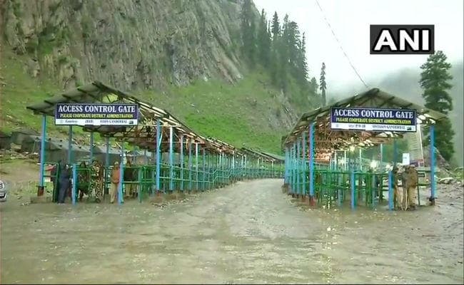 भारी बारिश के कारण विलंब से रवाना हुआ अमरनाथ यात्रियों का दूसरा जत्था