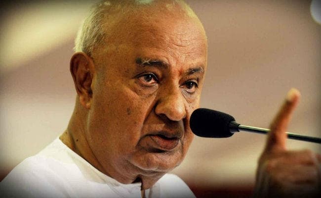 जेडीएस नेता एचडी देवगौड़ा के तेवर हुए तल्ख, बोले-क्षेत्रीय दलों को हल्‍के में न ले कांग्रेस