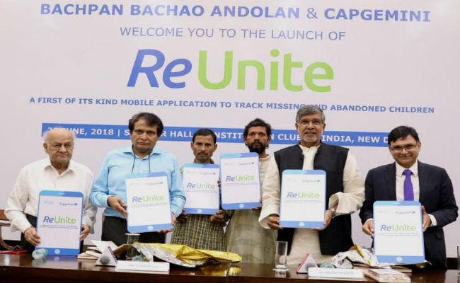 गुमशुदा बच्‍चों का पता लगाने में मदद करेगा ये App, कैलाश सत्‍यार्थी ने की शुरुआत