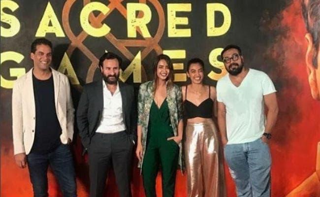 ‘सेक्रेड गेम्स’ के प्रीमियर में सितारों ने की मस्ती