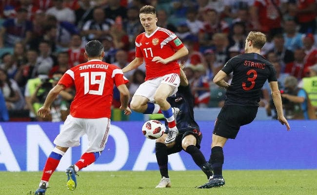 फुटबॉल विश्व कप में रूस के शानदार सफर का भावुक अंत