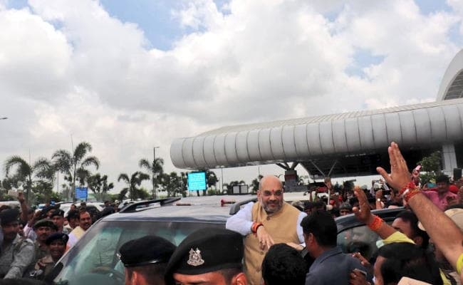 आ गये अमित शाह, मिशन-2019 पर रांची में शुरू हुआ मंथन