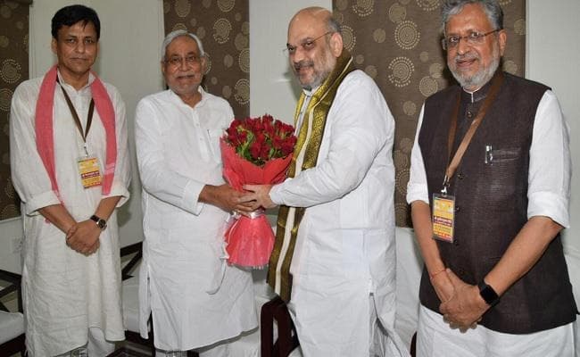 शाह-नीतीश की बैठक के बाद सीटों के बंटवारे का सौहार्दपूर्ण समाधान निकलने को लेकर BJP-JDU उत्साहित