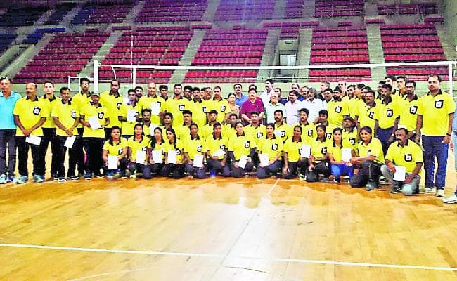 झारखंड में वॉलीबॉल के 52 रेफरी तैयार