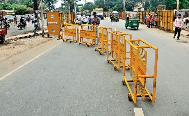 कांटाटोली फ्लाइओवर का काम शुरू, नो इंट्री के बावजूद घुसे भारी वाहन, हुई परेशानी
