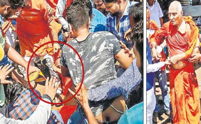 पाकुड़ : भाजयुमो कार्यकर्ताओं का स्वामी अग्निवेश पर हमला, लात-घूसों से की पिटाई, कपड़े फाड़े, पगड़ी फेंकी, चश्मा तोड़ा