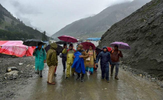 अमरनाथ के लिए श्रद्धालुओं का नया जत्था