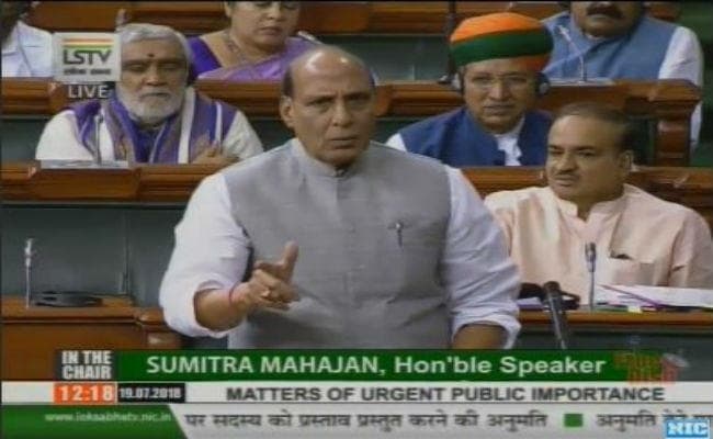 मॉब लिंचिंग की घटनाएं दुर्भाग्यपूर्ण, फेक न्यूज पर रोक लगाने की व्यवस्था कर रहे : राजनाथ