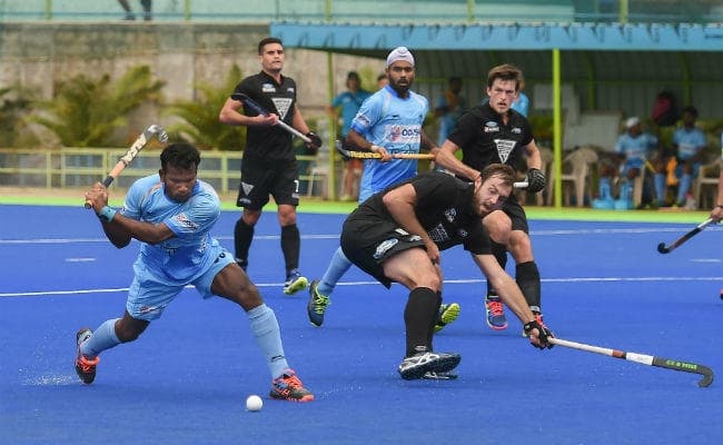 भारतीय हॉकी टीम ने शृंखला के पहले मैच में न्यूजीलैंड को 4-2 से हराया