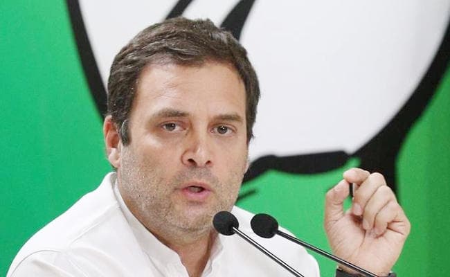 अविश्वास प्रस्ताव से पहले हुई कांग्रेस की अहम बैठक में नहीं गये राहुल गांधी