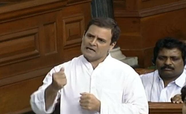 #NoConfidenceMotion मोदी की हिम्मत नहीं मुझसे आंख मिलाने की, राहुल गांधी का पूरा भाषण पढ़ें-देखें