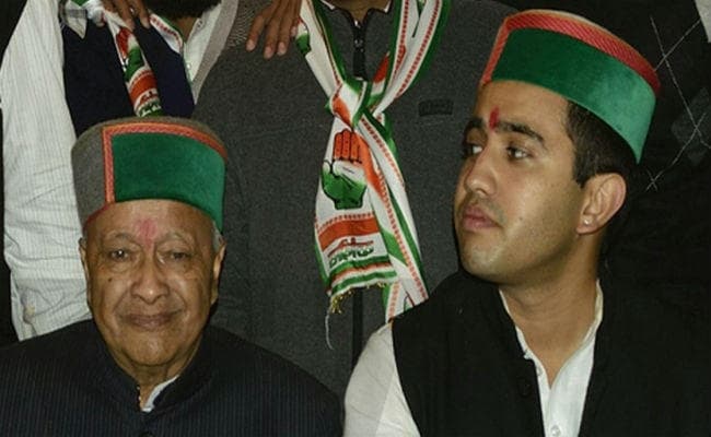 प्रवर्तन निदेशालय ने वीरभद्र सिंह के पुत्र के खिलाफ दाखिल की चार्जशीट