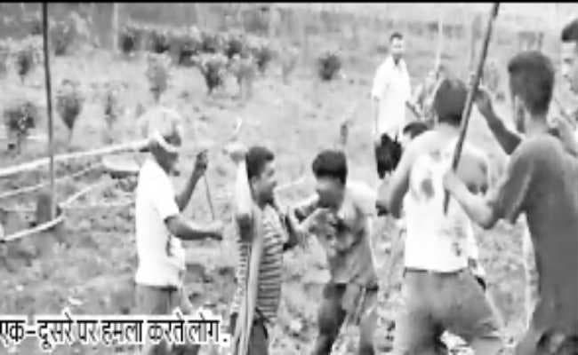 जमीन विवाद में खूनी संघर्ष सात लोग घायल
