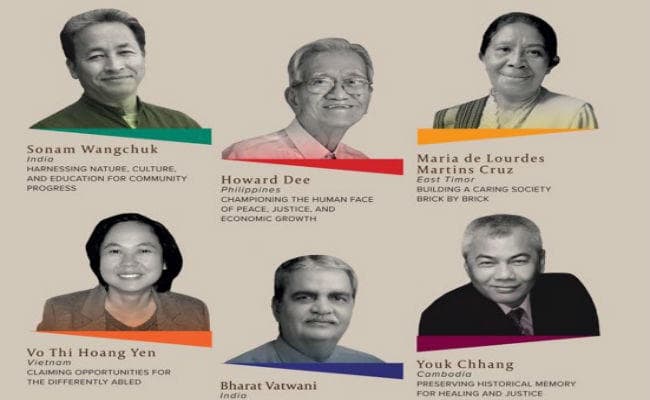 भारत वटवानी और सोनम वांगचुक को मिलेगा वर्ष 2018 का रेमन मैग्सेसे पुरस्कार