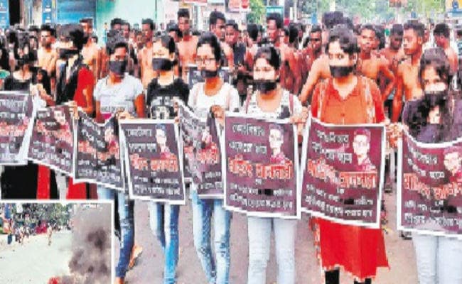 टीएमसीपी की हड़ताल से ठहर गया कूचबिहार