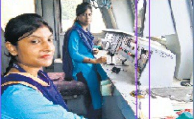 पहली बार महिला लोको पायलट और गार्ड ने चलायी मालगाड़ी