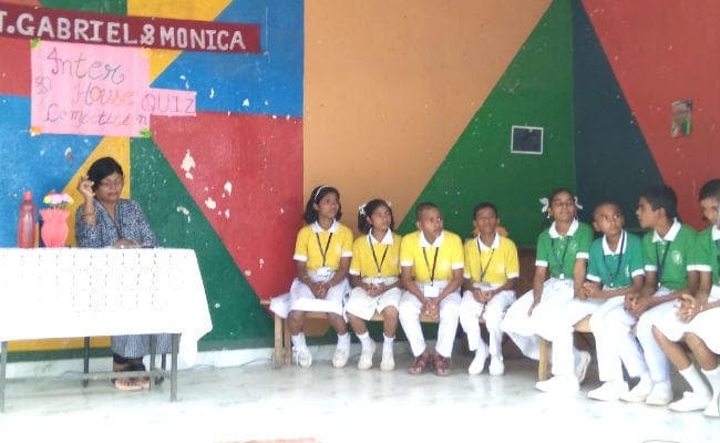 संत गैब्रिएल एण्‍ड मोनिका स्‍कूल में इंटर हाउस क्विज का आयोजन