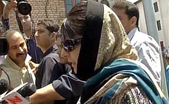 बोलीं महबूबा- भाजपा से गठबंधन करके जहर का पिया प्याला