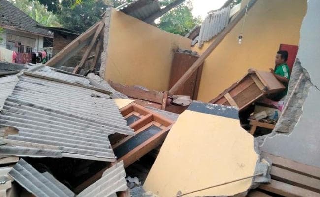 इंडोनेशिया में शक्तिशाली भूकंप के बाद 11 झटकों ने मचायी तबाही, 13 की मौत, 40 घायल, देखें PICS