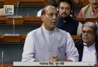 एससी-एसटी एक्ट पर पर विपक्ष के सवाल पर बोले राजनाथ, इसी सत्र में करायेंगे पारित