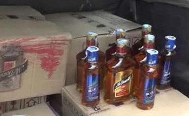 जनशताब्दी एक्सप्रेस से शराब जब्त