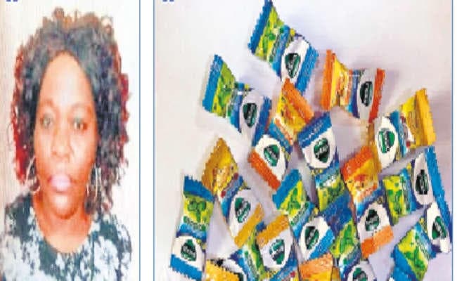 कैंडी में छिपा कर ला रही थी कोकीन सियालदह से केन्या की महिला गिरफ्तार