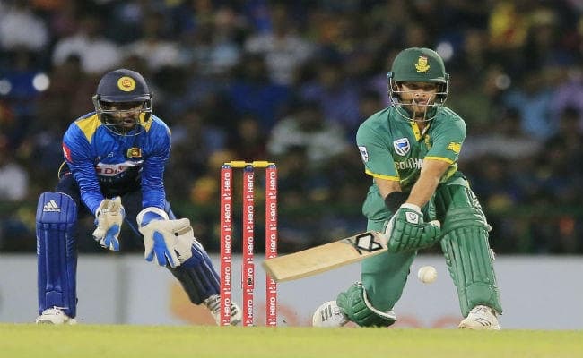 श्रीलंका ने डकवर्थ लुईस पद्धति से दक्षिण अफ्रीका को हराया