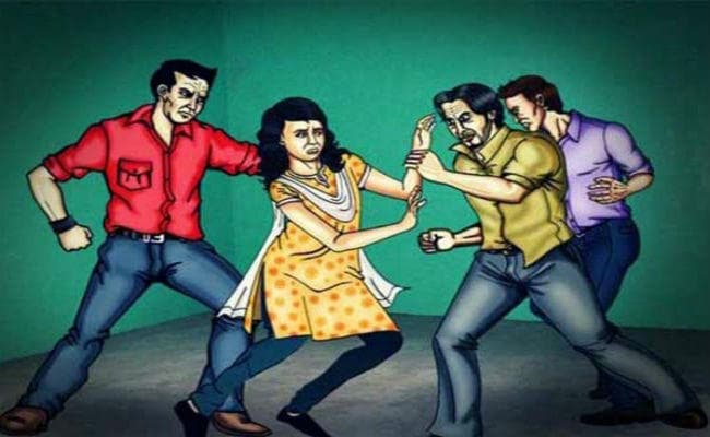 शिक्षिका से छेड़खानी के बाद की मार-पीट