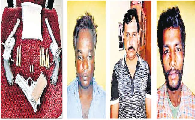 सीआइडी के हाथ आया झारखंड का तीन कुख्यात कांट्रैक्ट किलर