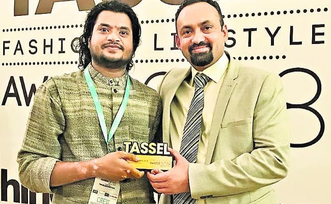 Jharkhand : आशीष को मिला फ्यूचर ऑफ फैशन अवार्ड