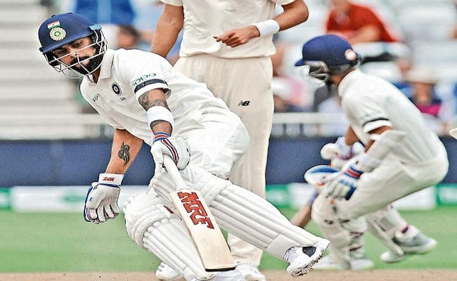 INDvsENG : शतक से चूके कप्तान कोहली, रहाणे के साथ टीम को संकट से उबारा, स्कोर : 307/6