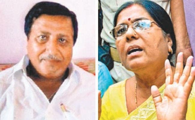 मुजफ्फरपुर बालिका गृहकांड : पूर्व मंत्री मंजू वर्मा और उनके पति चंद्रशेखर पर प्राथमिकी, छापेमारी में मिले थे 50 कारतूस