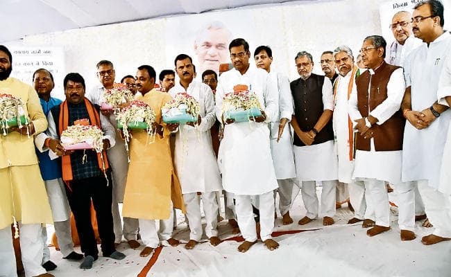 पटना : अटल जी की अस्थियां बिहार के विभिन्न क्षेत्रों में हुईं रवाना