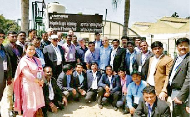 रांची : इजराइल में एक दिन में तीन बार दूध देनेवाली गाय देखा यहां के किसानों ने