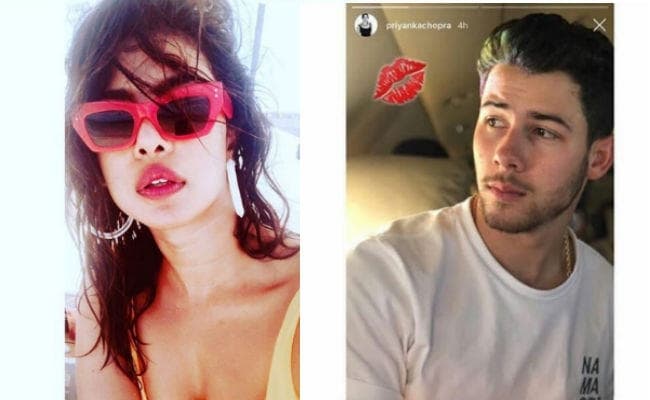 निक जोनास के प्‍यार में डूबीं प्रियंका चोपड़ा, मंगेतर की तसवीर पर किया KISS