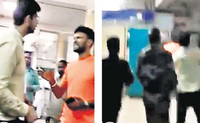 फिर धूमिल हुई रिम्स की छवि : जूनियर डॉक्टर ने मरीज के परिजन को पीटा कहा - इतनी ही जल्दी थी, तो रिम्स क्यों आये