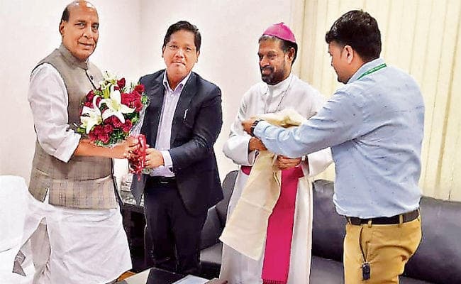 गृहमंत्री से बिशप मास्करेन्हास मिले, झारखंड पर की चर्चा