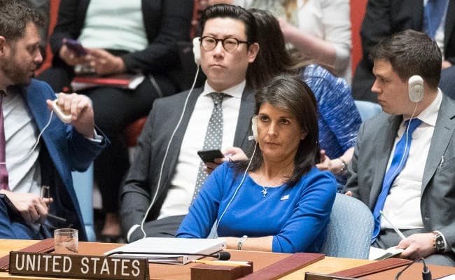 निक्की हेली बोलीं : इदलिब पर सुरक्षा परिषद की बैठक 7 को