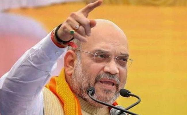 अमित शाह ने कहा - राहुल गांधी को मोदी सरकार पर सवाल करने हक नहीं, मांगा छह दशकों के शासन का हिसाब