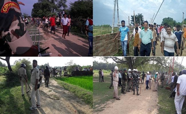 बिहार : औरंगाबाद में शव दफनाने को लेकर दो पक्षों में भिड़ंत, गोलीबारी, 5 पुलिसकर्मी जख्मी