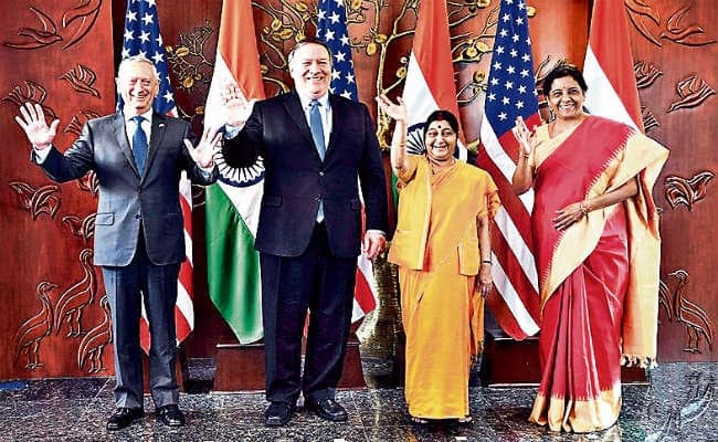 भारत-अमेरिकी संबंधों के मद्देनजर टू-प्लस-टू वार्ता के निहितार्थ