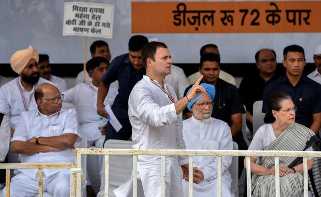 देश से राहुल गांधी का वादा : 2019 में पूरा विपक्ष मिलकर भाजपा को हरायेगा