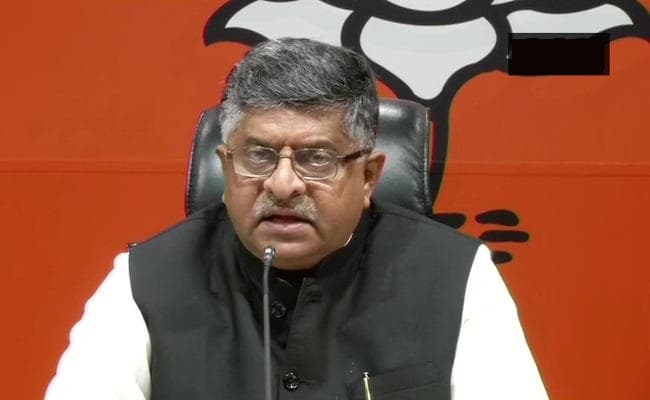 पेट्रोल, डीजल की बढ़ती कीमतें सरकार के नियंत्रण में नहीं, बोले रविशंकर प्रसाद