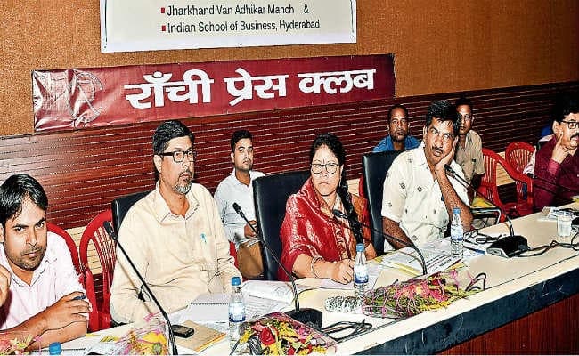 रांची : वनाधिकार कानून से अदिवासियों को अधिकार दिलाने का लिया संकल्प